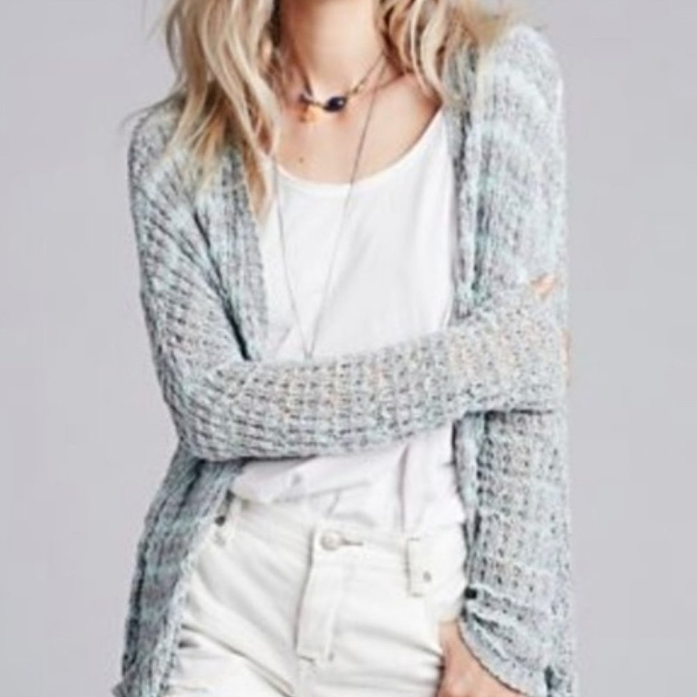 Free People Last Night Striped Cardigan XS - Picture 1 of 14